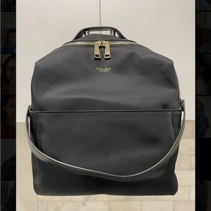 Mina Baie Stevie Midi Nylon Diaper Backpack Black/GHW